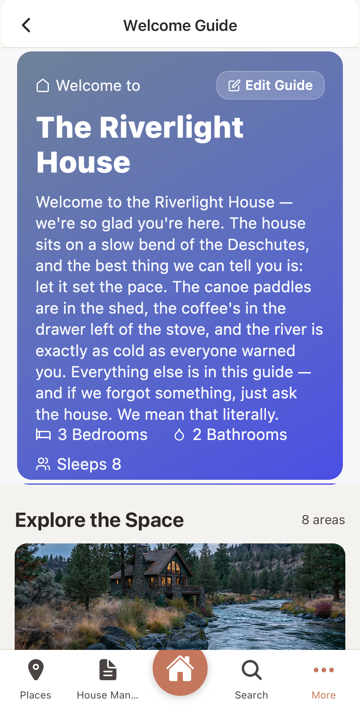 The guest guide — one link with everything